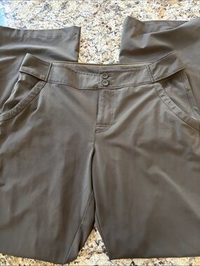 Lucy Women’s Olive-Taupe Stretch Pants